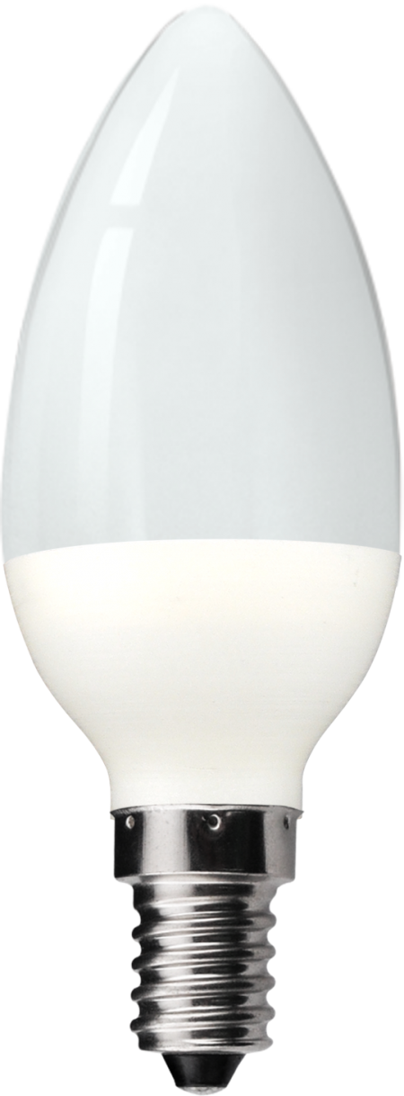 LED 5.5w Dimmable Pearl Candle Bulb - Small Screw - Warm White 