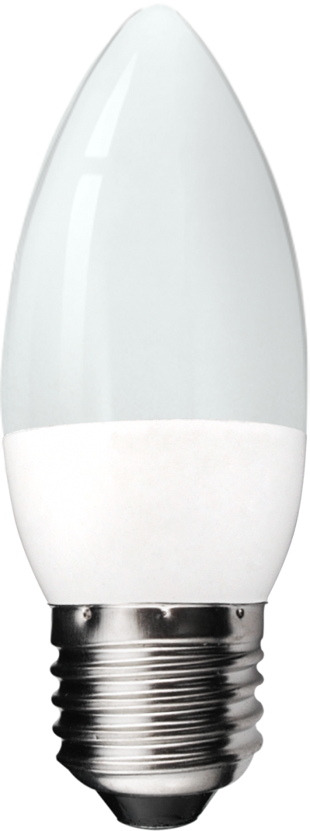 LED 5.5w Pearl Candle Bulb - Screw - Warm White 
