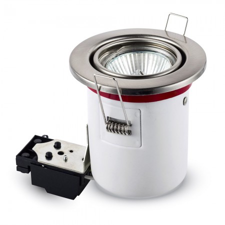 777-3580 GU10 IP20 Fire Rated Downlighter Inc Lamp